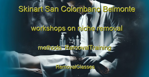 Skinart San Colombano Belmonte workshops on niche removal methods | RemovalTraining | RemovalClasses | SkinartTraining-Italy