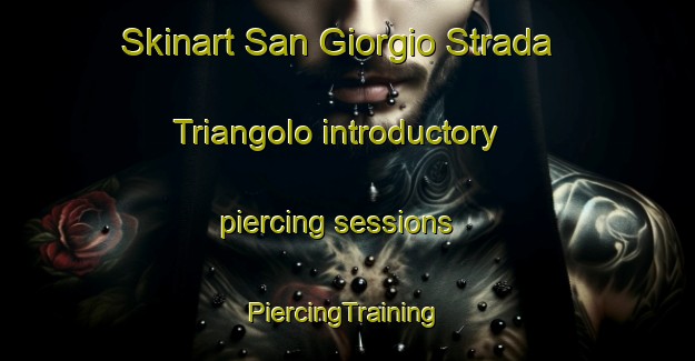 Skinart San Giorgio Strada Triangolo introductory piercing sessions | #PiercingTraining #PiercingClasses #SkinartTraining-Italy