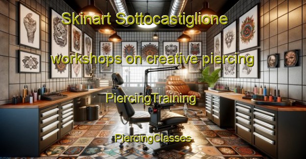 Skinart Sottocastiglione workshops on creative piercing | #PiercingTraining #PiercingClasses #SkinartTraining-Italy