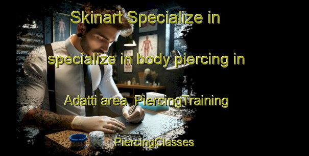 Skinart Specialize in specialize in body piercing in Adatti area | #PiercingTraining #PiercingClasses #SkinartTraining-Italy