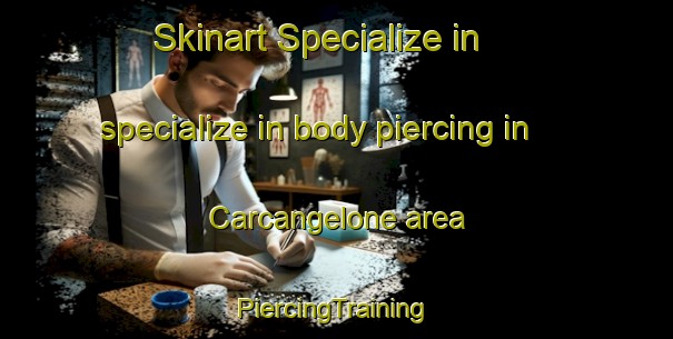 Skinart Specialize in specialize in body piercing in Carcangelone area | #PiercingTraining #PiercingClasses #SkinartTraining-Italy