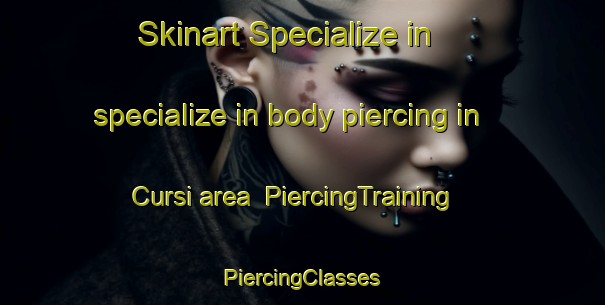 Skinart Specialize in specialize in body piercing in Cursi area | #PiercingTraining #PiercingClasses #SkinartTraining-Italy