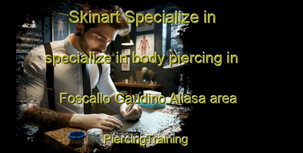 Skinart Specialize in specialize in body piercing in Foscallo Gaudino Allasa area | PiercingTraining | PiercingClasses | SkinartTraining-Italy