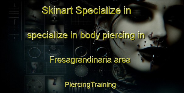 Skinart Specialize in specialize in body piercing in Fresagrandinaria area | #PiercingTraining #PiercingClasses #SkinartTraining-Italy