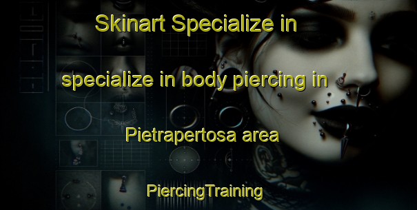 Skinart Specialize in specialize in body piercing in Pietrapertosa area | #PiercingTraining #PiercingClasses #SkinartTraining-Italy