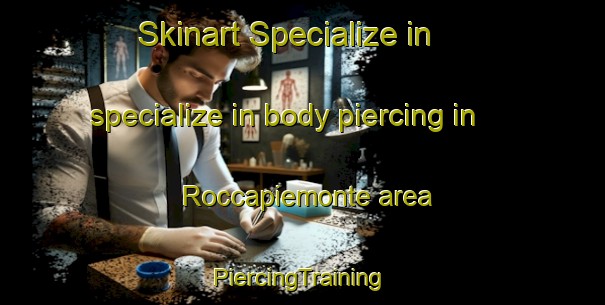 Skinart Specialize in specialize in body piercing in Roccapiemonte area | #PiercingTraining #PiercingClasses #SkinartTraining-Italy