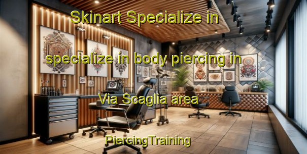 Skinart Specialize in specialize in body piercing in Via Scaglia area | PiercingTraining | PiercingClasses | SkinartTraining-Italy