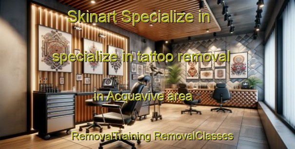 Skinart Specialize in specialize in tattoo removal in Acquavive area | #RemovalTraining #RemovalClasses #SkinartTraining-Italy