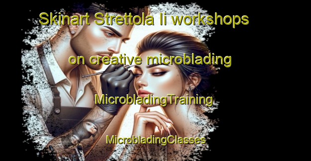 Skinart Strettola Ii workshops on creative microblading | #MicrobladingTraining #MicrobladingClasses #SkinartTraining-Italy