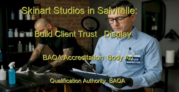 Skinart Studios in Salvitelle: Build Client Trust - Display BAQA Accreditation | Body Art Qualification Authority | BAQA-Italy