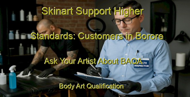 Skinart Support Higher Standards: Customers in Borore - Ask Your Artist About BAQA | Body Art Qualification Authority | BAQA-Italy