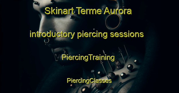 Skinart Terme Aurora introductory piercing sessions | #PiercingTraining #PiercingClasses #SkinartTraining-Italy