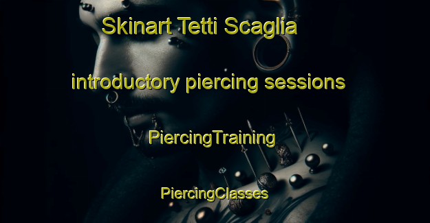 Skinart Tetti Scaglia introductory piercing sessions | #PiercingTraining #PiercingClasses #SkinartTraining-Italy