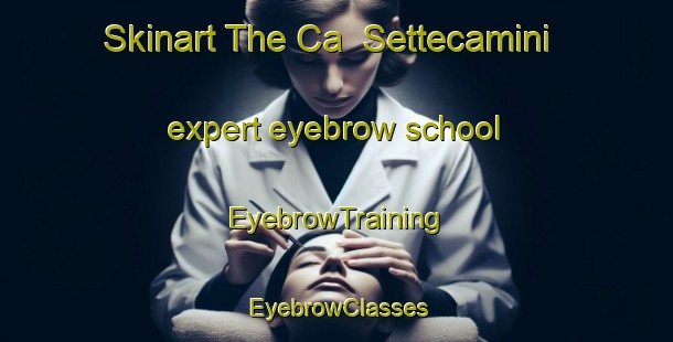 Skinart The Ca  Settecamini expert eyebrow school | EyebrowTraining | EyebrowClasses | SkinartTraining-Italy