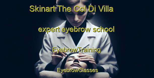 Skinart The Col Di Villa expert eyebrow school | EyebrowTraining | EyebrowClasses | SkinartTraining-Italy