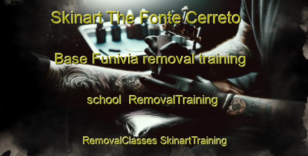 Skinart The Fonte Cerreto  Base Funivia removal training school | #RemovalTraining #RemovalClasses #SkinartTraining-Italy