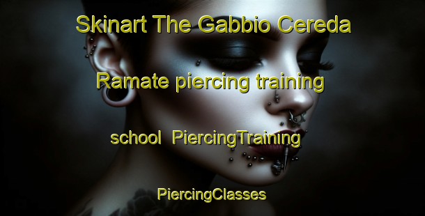 Skinart The Gabbio Cereda Ramate piercing training school | #PiercingTraining #PiercingClasses #SkinartTraining-Italy