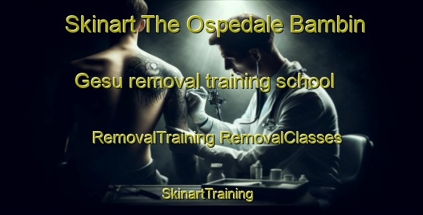 Skinart The Ospedale Bambin Gesu removal training school | #RemovalTraining #RemovalClasses #SkinartTraining-Italy