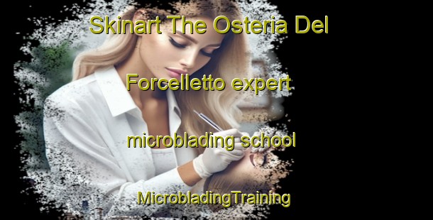 Skinart The Osteria Del Forcelletto expert microblading school | #MicrobladingTraining #MicrobladingClasses #SkinartTraining-Italy