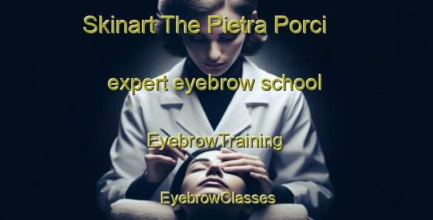 Skinart The Pietra Porci expert eyebrow school | EyebrowTraining | EyebrowClasses | SkinartTraining-Italy