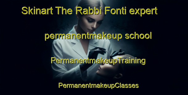 Skinart The Rabbi Fonti expert permanentmakeup school | #PermanentmakeupTraining #PermanentmakeupClasses #SkinartTraining-Italy