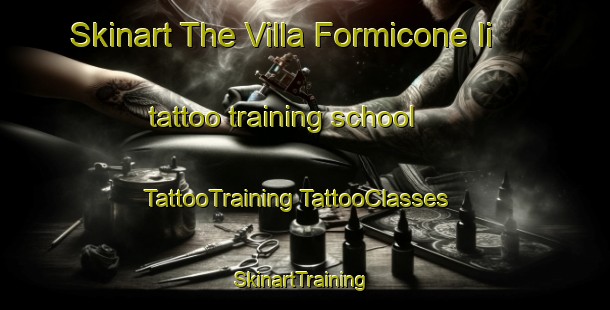 Skinart The Villa Formicone Ii tattoo training school | #TattooTraining #TattooClasses #SkinartTraining-Italy