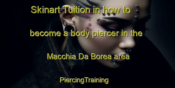 Skinart Tuition in how to become a body piercer in the Macchia Da Borea area | PiercingTraining | PiercingClasses | SkinartTraining-Italy