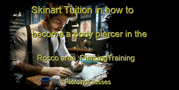 Skinart Tuition in how to become a body piercer in the Rocco area | PiercingTraining | PiercingClasses | SkinartTraining-Italy