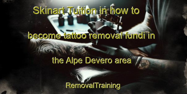 Skinart Tuition in how to become tattoo removal fundi in the Alpe Devero area | RemovalTraining | RemovalClasses | SkinartTraining-Italy