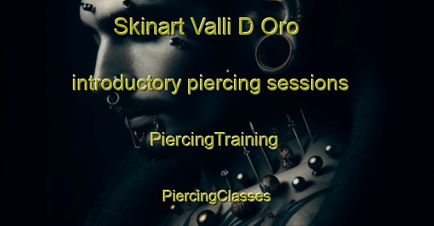 Skinart Valli D Oro introductory piercing sessions | #PiercingTraining #PiercingClasses #SkinartTraining-Italy