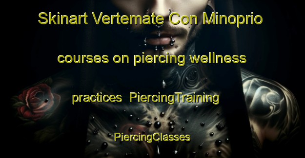 Skinart Vertemate Con Minoprio courses on piercing wellness practices | #PiercingTraining #PiercingClasses #SkinartTraining-Italy