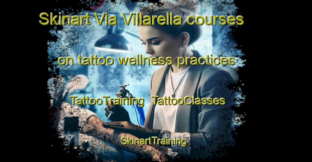 Skinart Via Villarella courses on tattoo wellness practices | TattooTraining | TattooClasses | SkinartTraining-Italy
