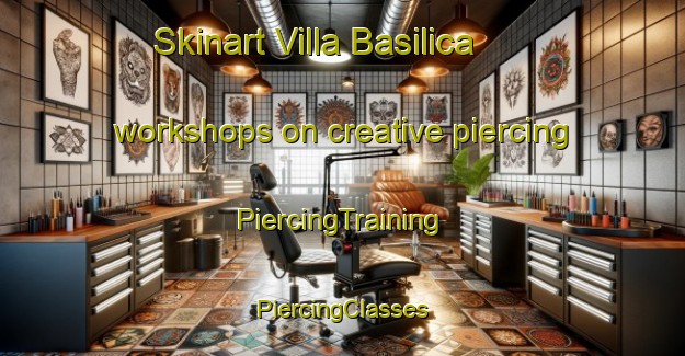 Skinart Villa Basilica workshops on creative piercing | #PiercingTraining #PiercingClasses #SkinartTraining-Italy