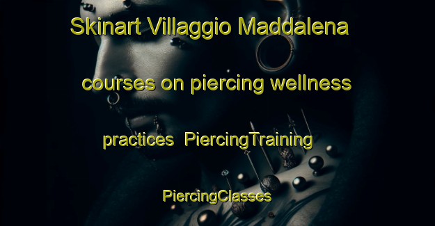 Skinart Villaggio Maddalena courses on piercing wellness practices | #PiercingTraining #PiercingClasses #SkinartTraining-Italy