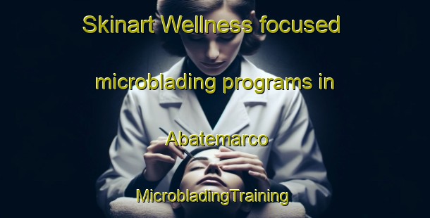 Skinart Wellness-focused microblading programs in Abatemarco | #MicrobladingTraining #MicrobladingClasses #SkinartTraining-Italy