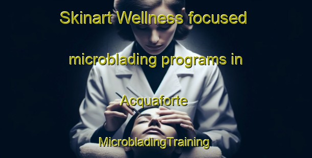 Skinart Wellness-focused microblading programs in Acquaforte | #MicrobladingTraining #MicrobladingClasses #SkinartTraining-Italy