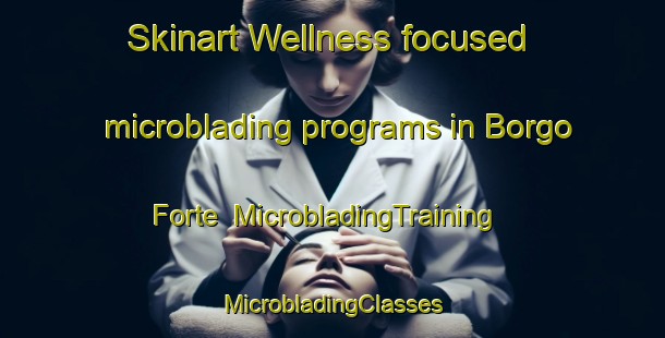 Skinart Wellness-focused microblading programs in Borgo Forte | #MicrobladingTraining #MicrobladingClasses #SkinartTraining-Italy