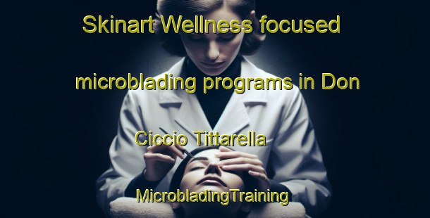 Skinart Wellness-focused microblading programs in Don Ciccio Tittarella | #MicrobladingTraining #MicrobladingClasses #SkinartTraining-Italy