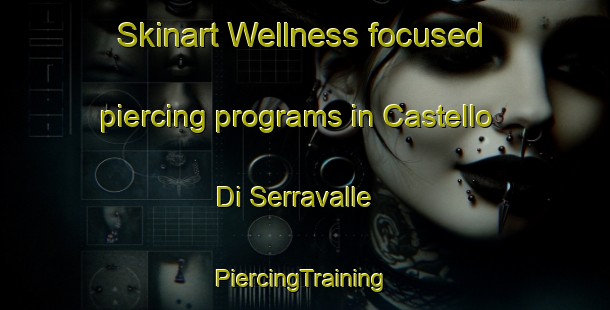 Skinart Wellness-focused piercing programs in Castello Di Serravalle | #PiercingTraining #PiercingClasses #SkinartTraining-Italy