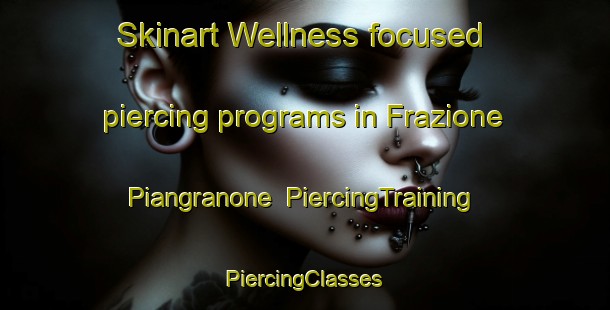 Skinart Wellness-focused piercing programs in Frazione Piangranone | #PiercingTraining #PiercingClasses #SkinartTraining-Italy