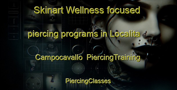 Skinart Wellness-focused piercing programs in Localita  Campocavallo | #PiercingTraining #PiercingClasses #SkinartTraining-Italy