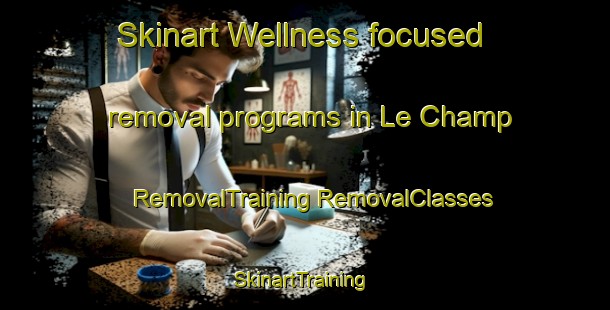 Skinart Wellness-focused removal programs in Le Champ | #RemovalTraining #RemovalClasses #SkinartTraining-Italy