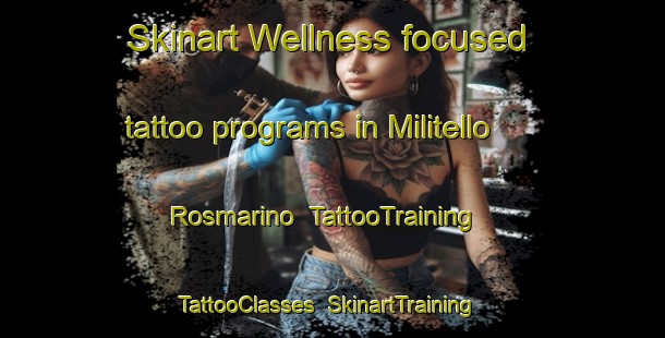 Skinart Wellness-focused tattoo programs in Militello Rosmarino | TattooTraining | TattooClasses | SkinartTraining-Italy