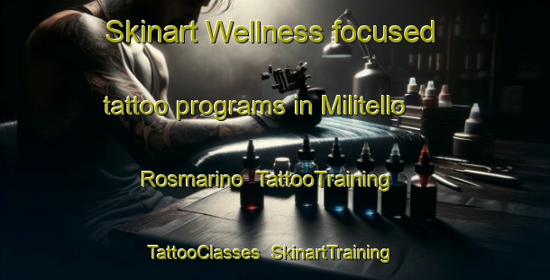 Skinart Wellness-focused tattoo programs in Militello Rosmarino | TattooTraining | TattooClasses | SkinartTraining-Italy