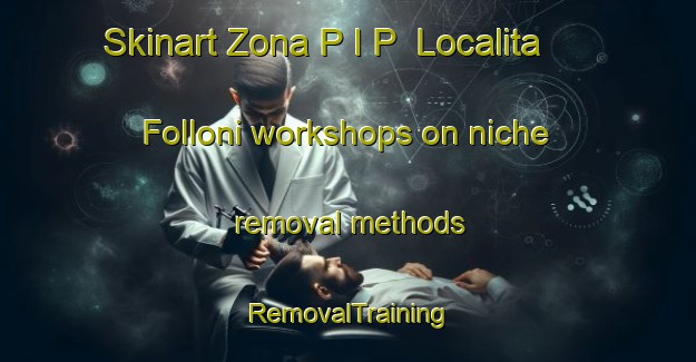 Skinart Zona P I P  Localita Folloni workshops on niche removal methods | RemovalTraining | RemovalClasses | SkinartTraining-Italy